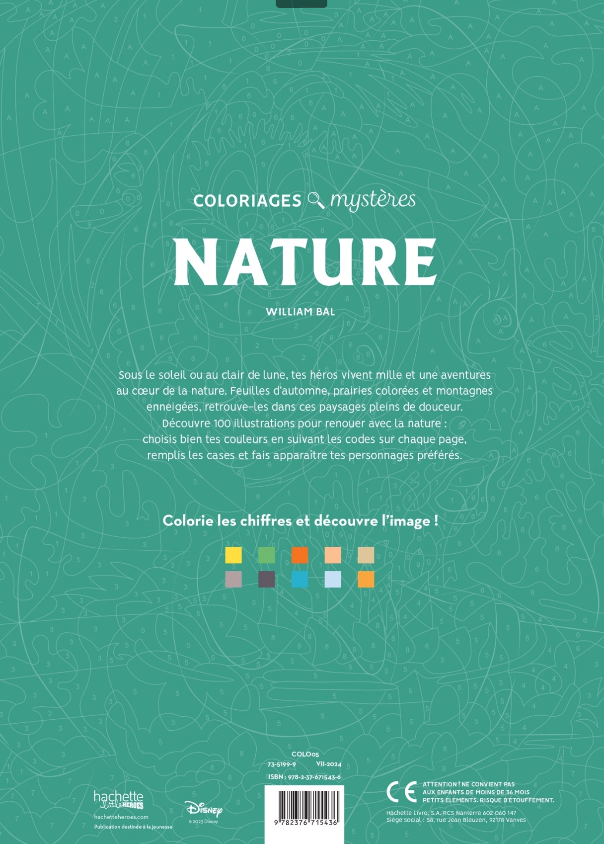 Pintura Numerada: Nature (livro físico)