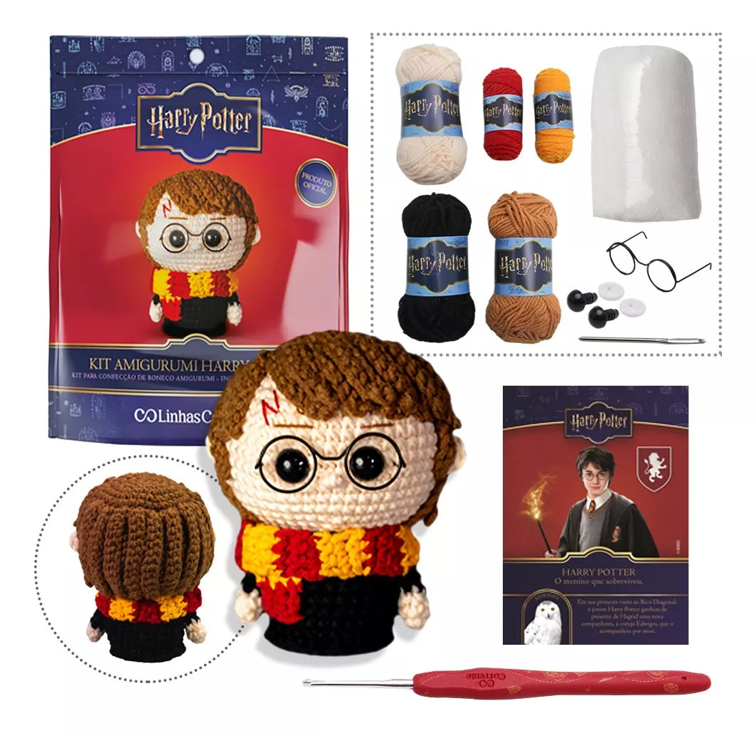 Coleção completa Harry Potter: 5 personagens DIY