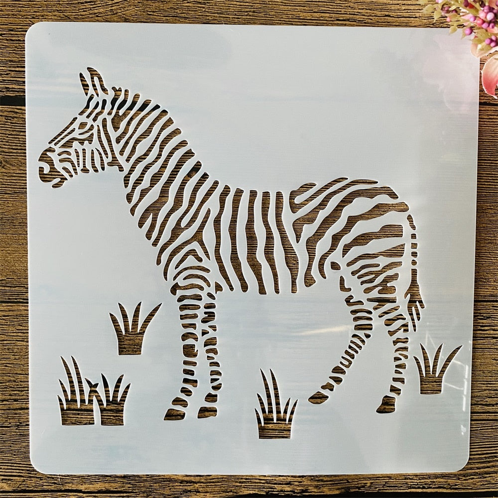 20x20cm Princess Girl and Horse DIY