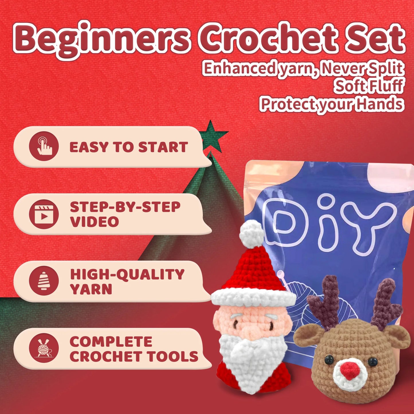 Papai Noel e suas renas