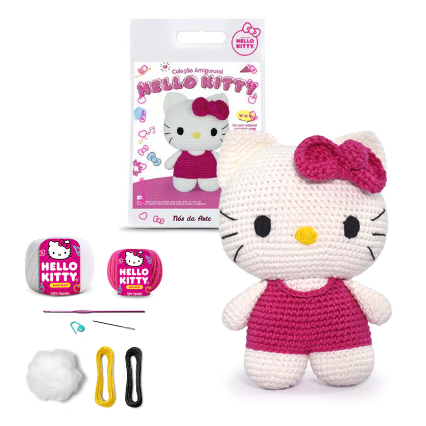 Hello Kitty look rosa DIY