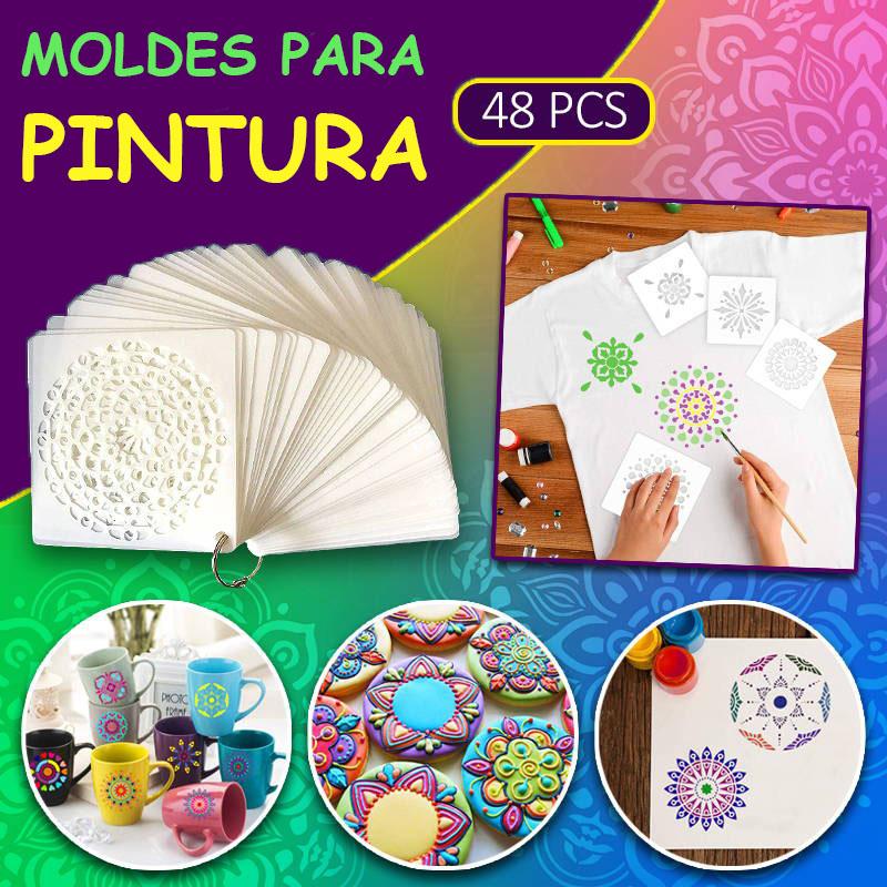 48 moldes de pintura