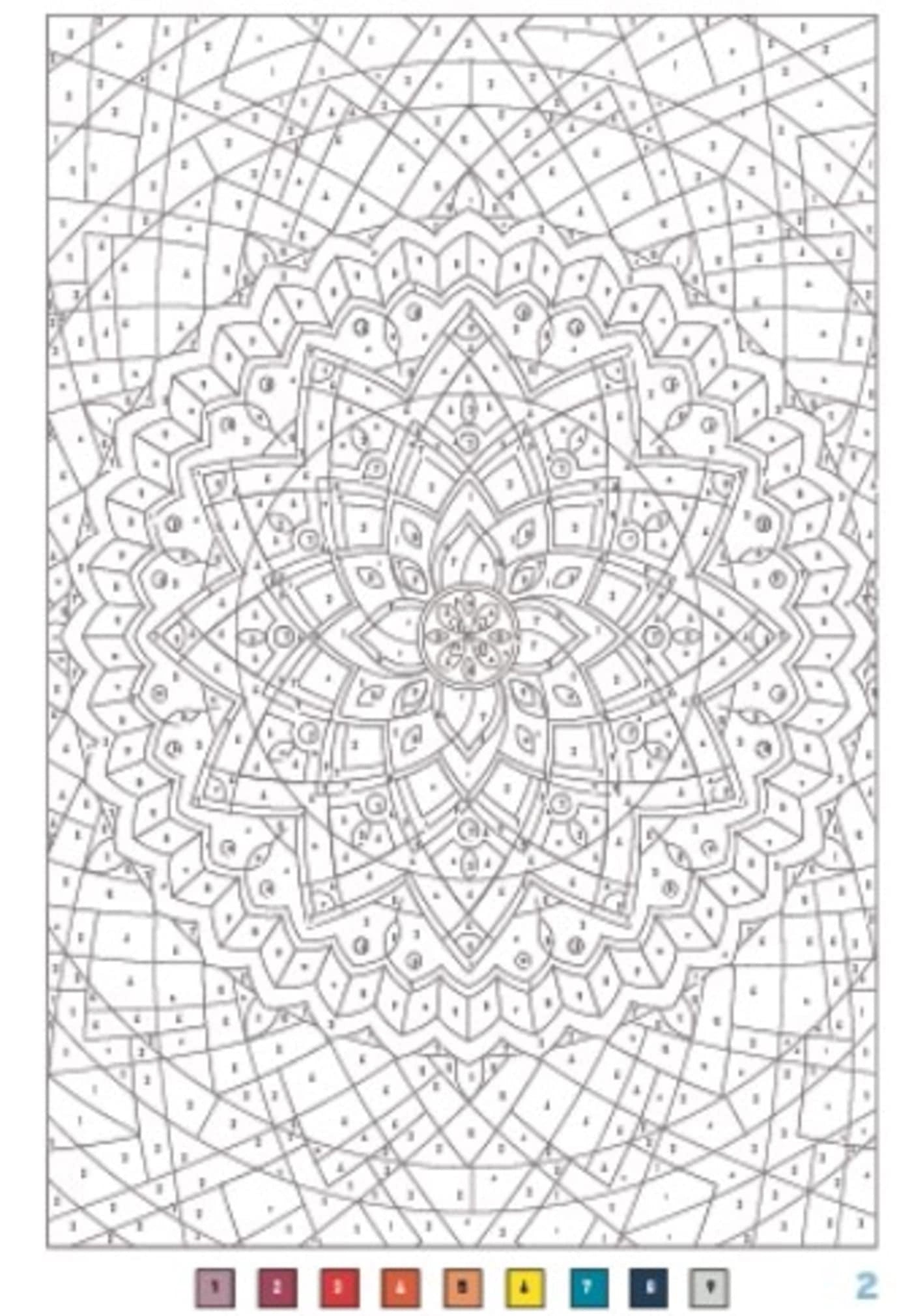 Pintura Numerada: Mandalas