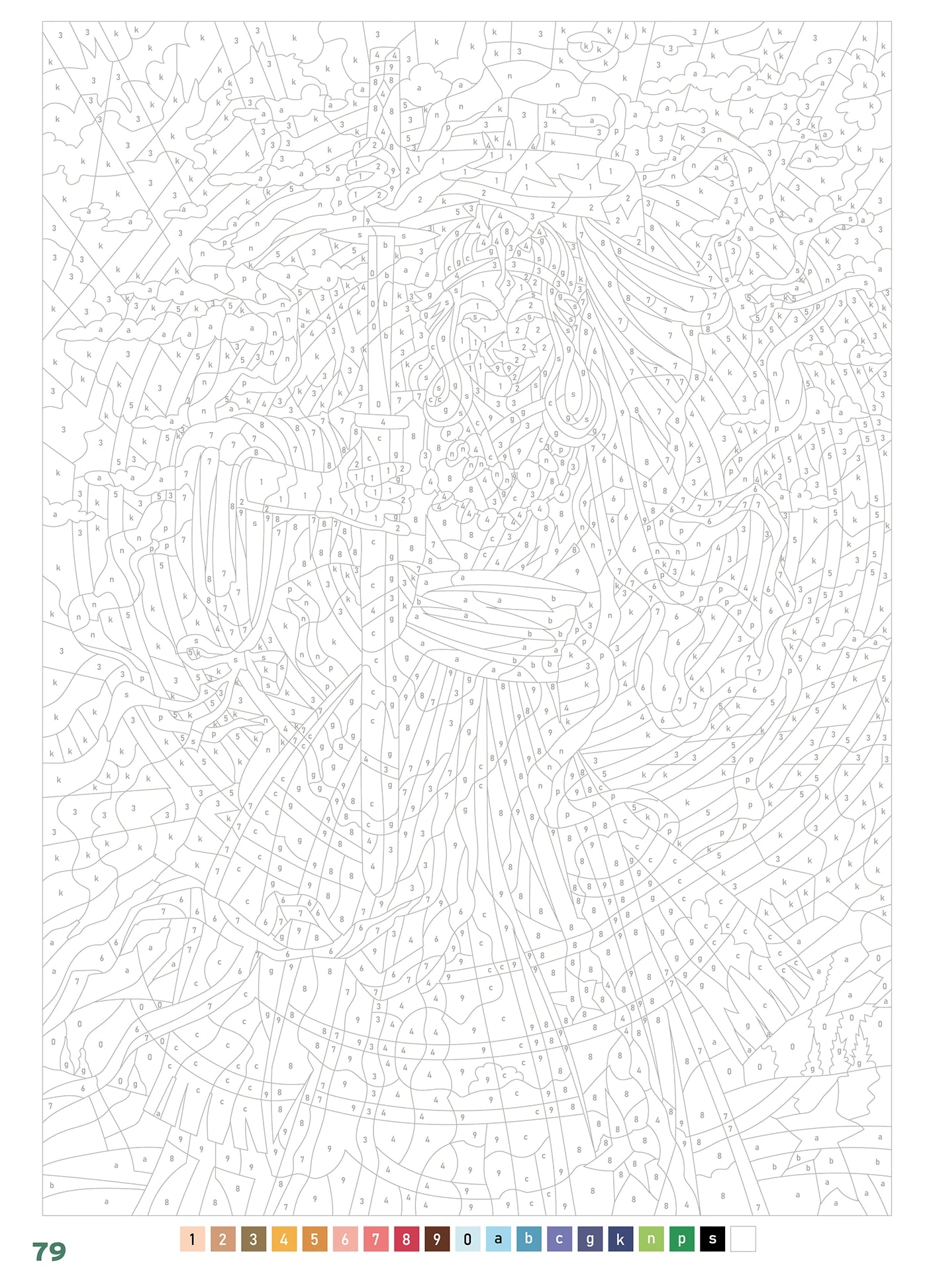 Pintura Numerada: Mitos do Mundo