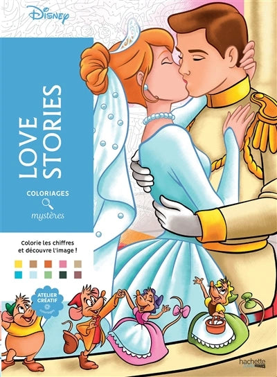 Pintura Numerada: Histórias de Amor da Disney
