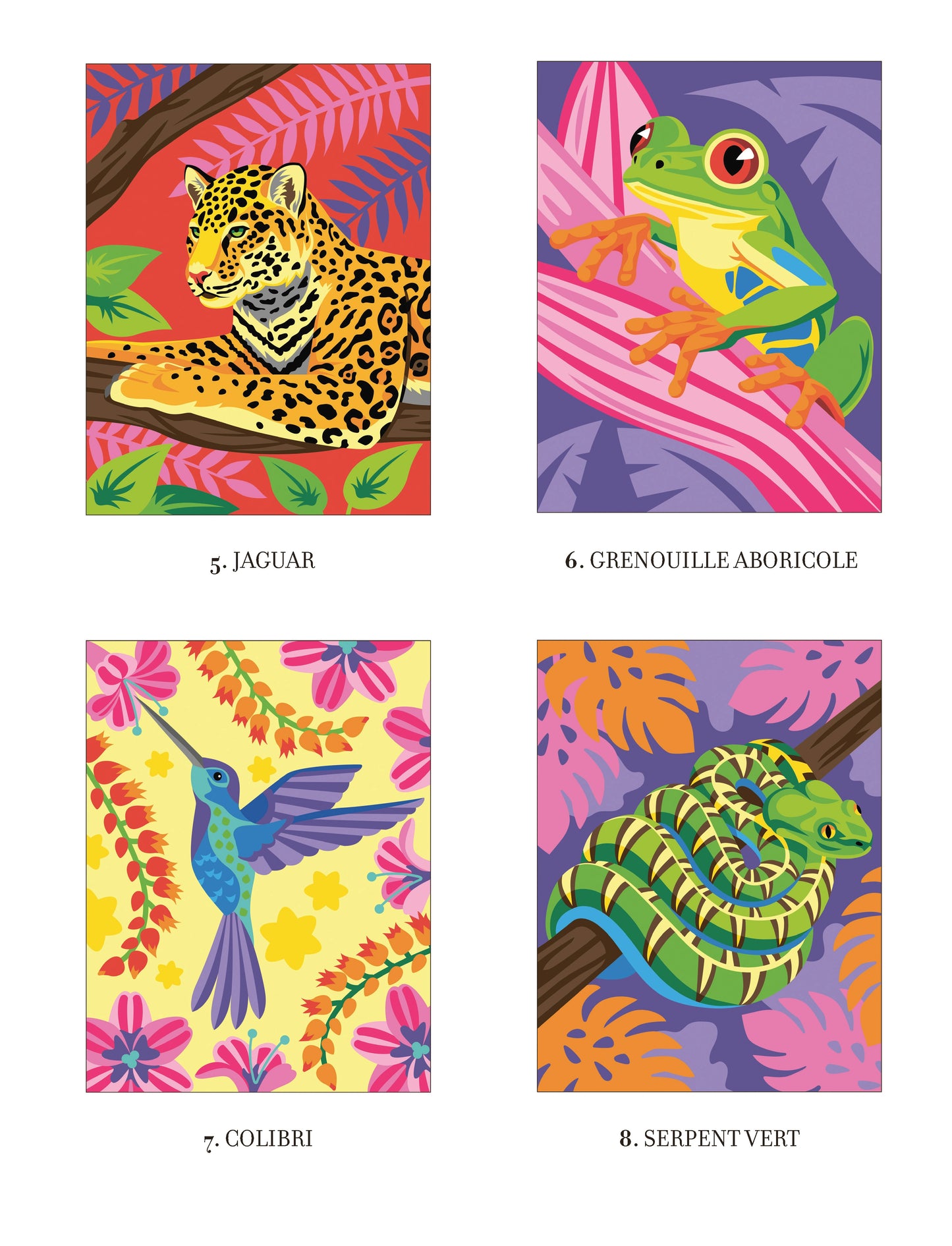 Pintura Numerada: Animais