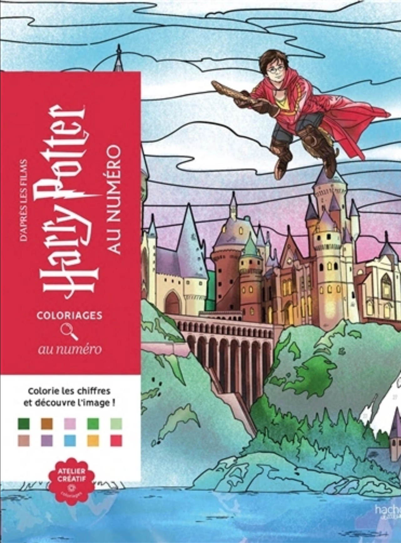 Harry Potter Pintura Numerada (livro físico)