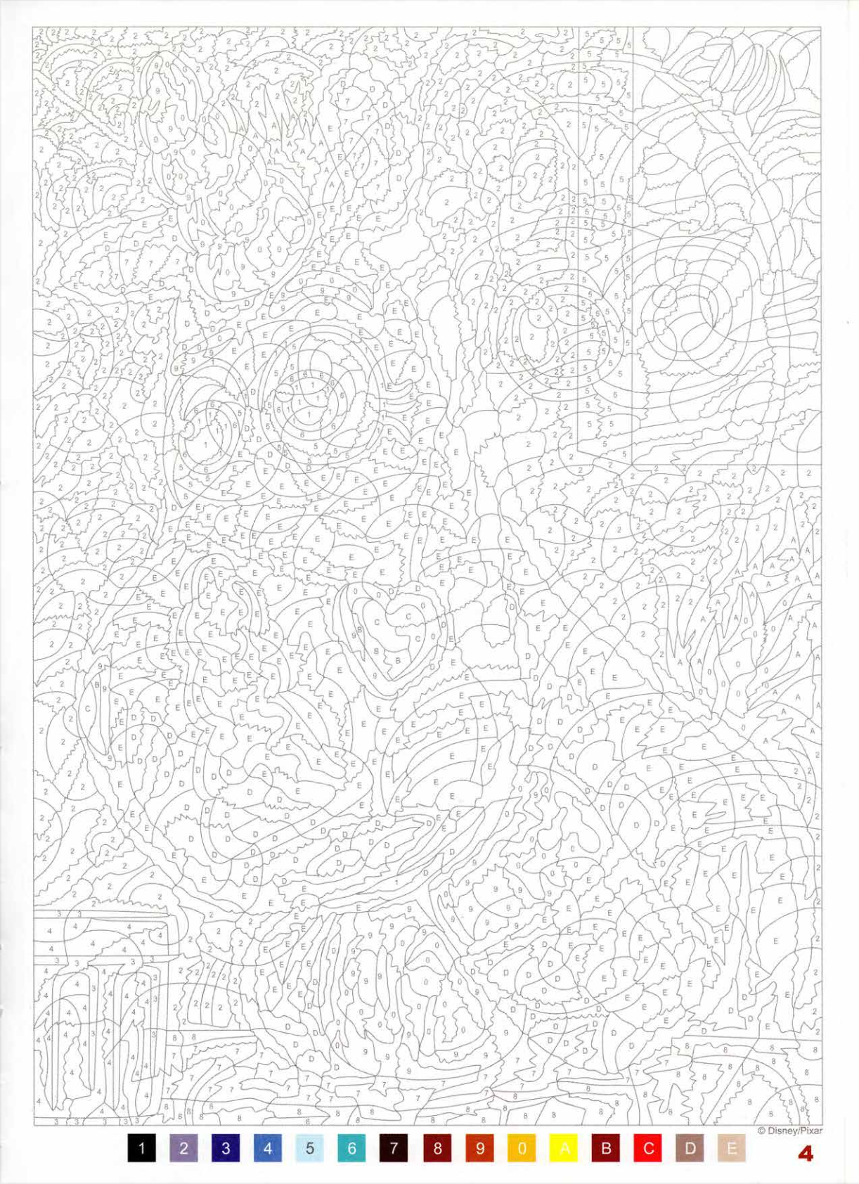 Pintura Numerada: Pixar tomo 2 (livro físico)