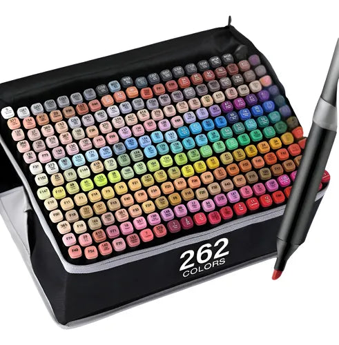 Canetinhas de Pintura de Ponta Dupla