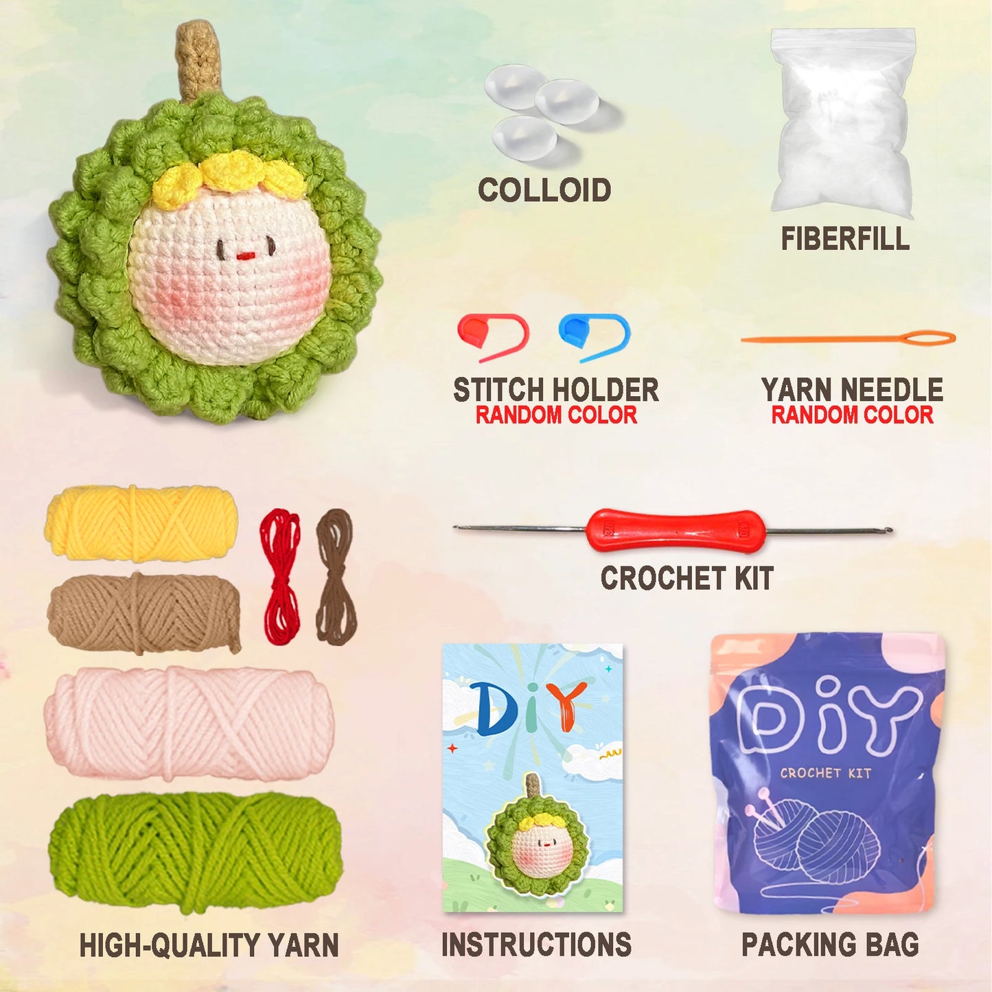 1 pcdurian forma diy