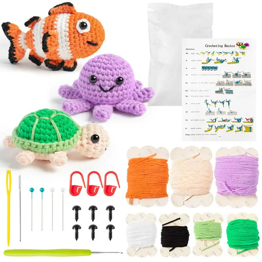 Kurumins: Animais do Oceano DIY