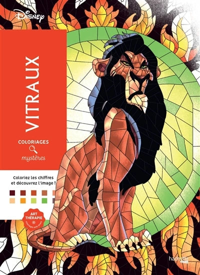 Pintura Numerada: Disney Vitral
