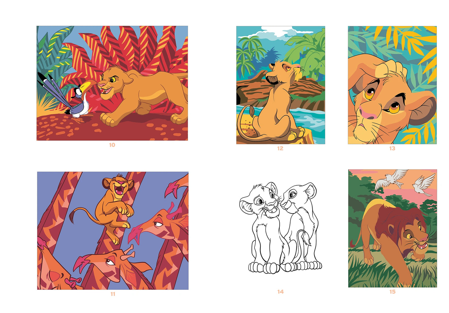 Pintura Numerada: Simba