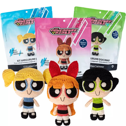 Coleção Meninas Superpoderosas: 3 personagens DIY