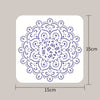 16Pcs/Set 15x15cm Flores Mandalas