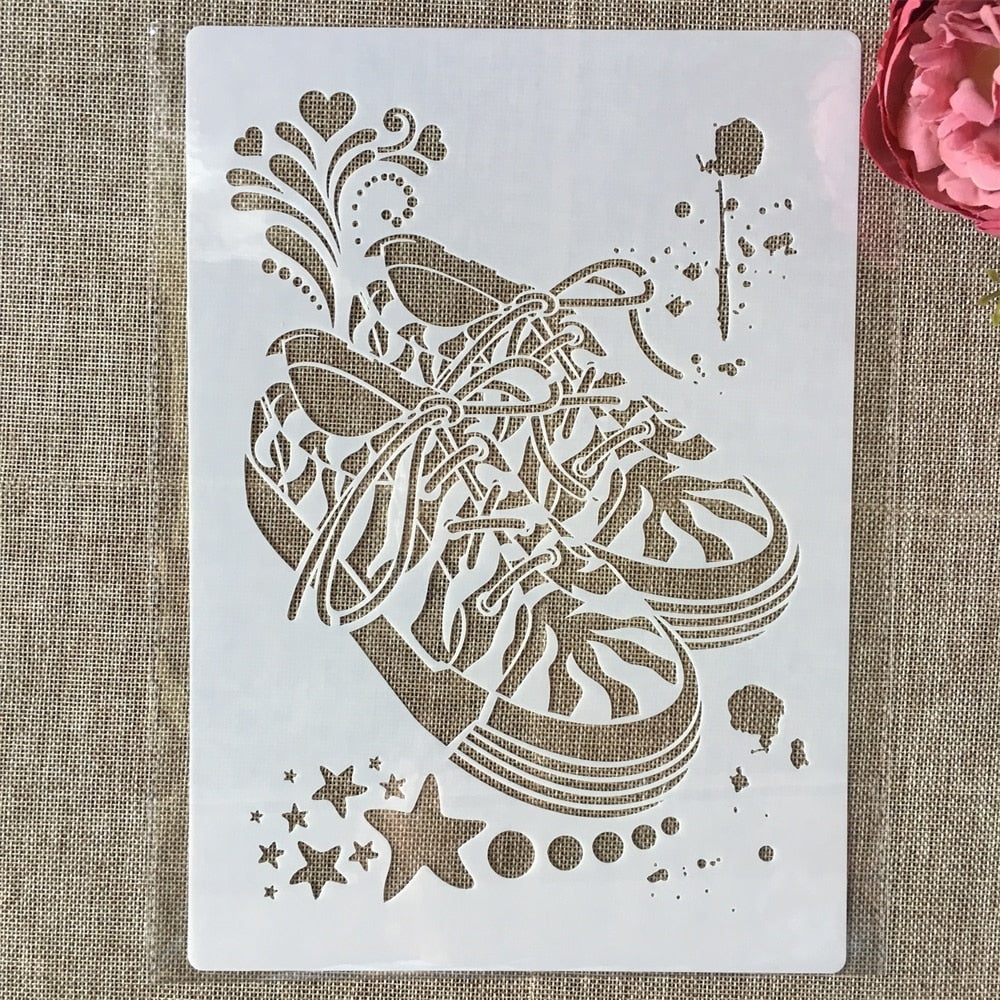 Stencils A4 - 4pcs