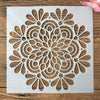 16Pcs/15x15cm Stencils de Mandalas